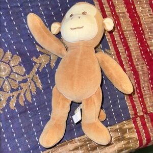 MiYim Simply Organic Plush Brown Monkey 8" Cotton 2005